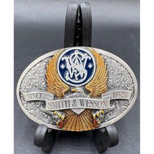 Smith Wesson S&W Belt Buckle Handgun in Claw Commemorative Marked Numbered NEW